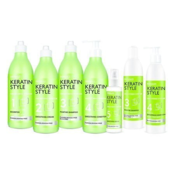 CHANTAL KERATIN STYLE ZESTAW 5+6 WYGŁADZANIE WŁ